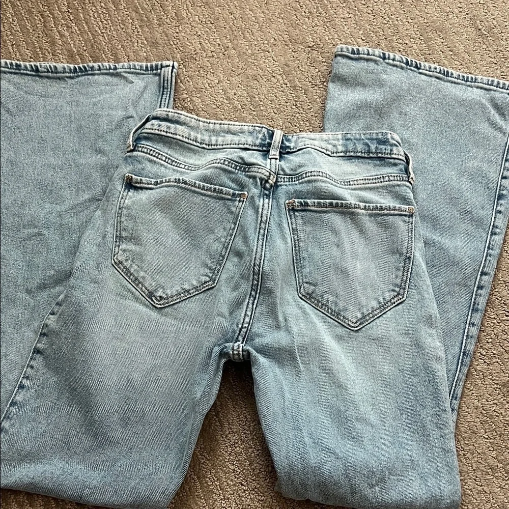 Abercrombie & Fitch - Light Blue Flare Women's Jeans - Picture 4 of 4